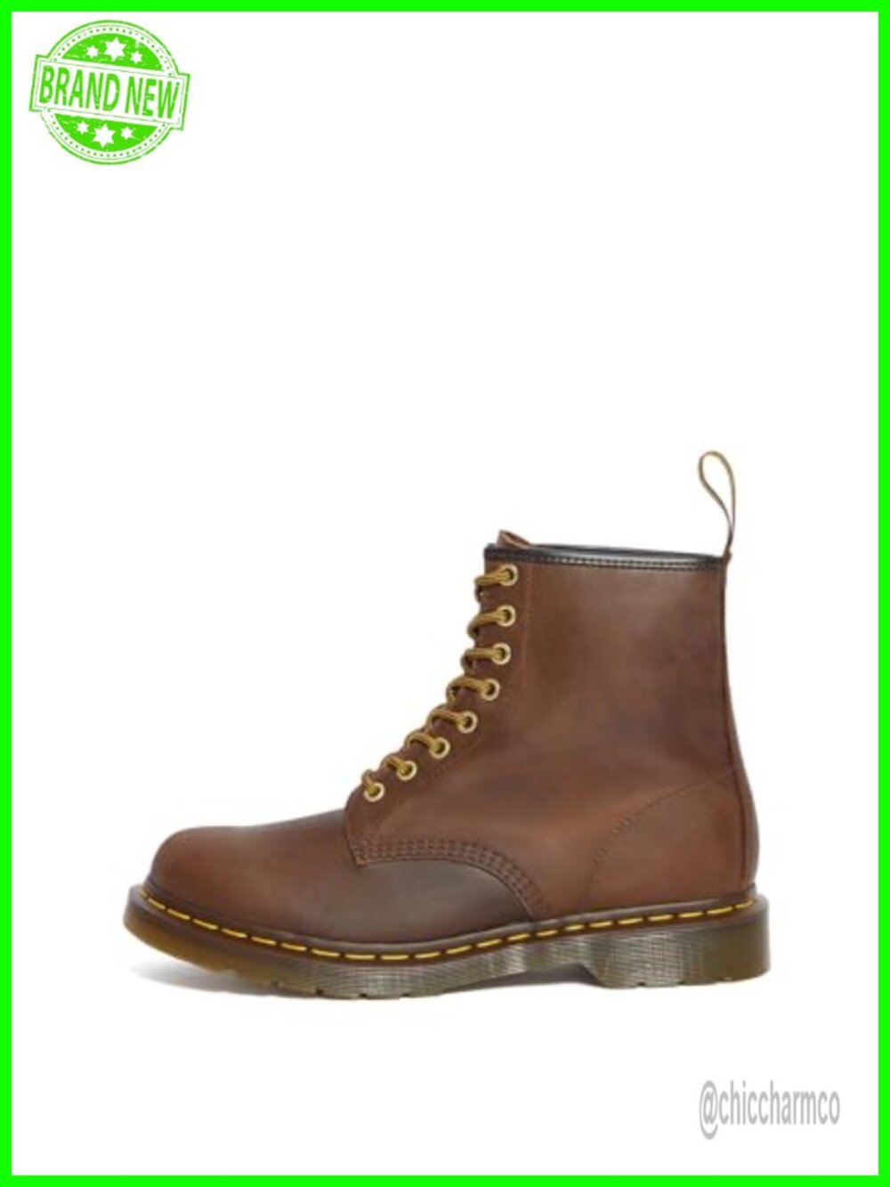 Dr. Martens 1460 Crazy Horse Leather 8-Eye Combat Boot